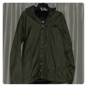The North Face rain jacket